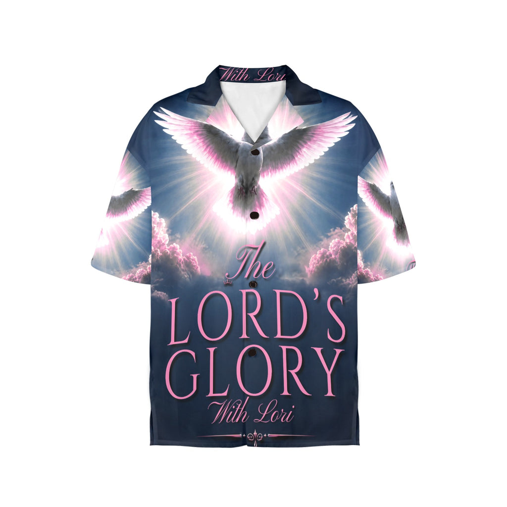 Lords Glory with Lori Women's All Over Print Hawaiian Shirt （Made in USA Ships to USA Only）
