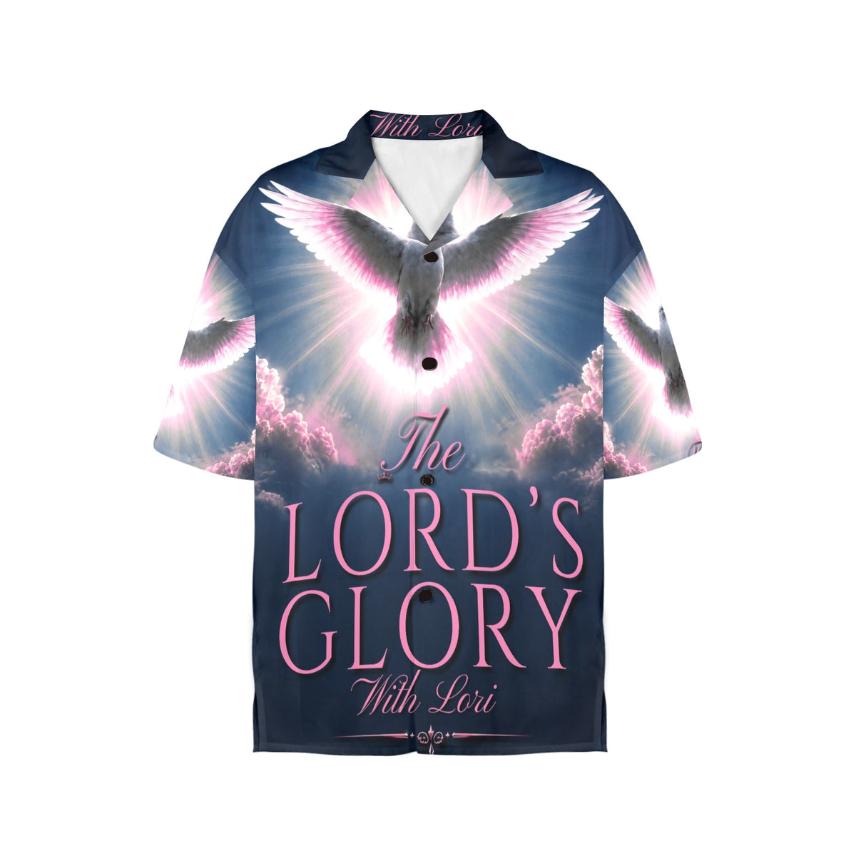 Lords Glory with Lori Women's All Over Print Hawaiian Shirt （Made in USA Ships to USA Only）