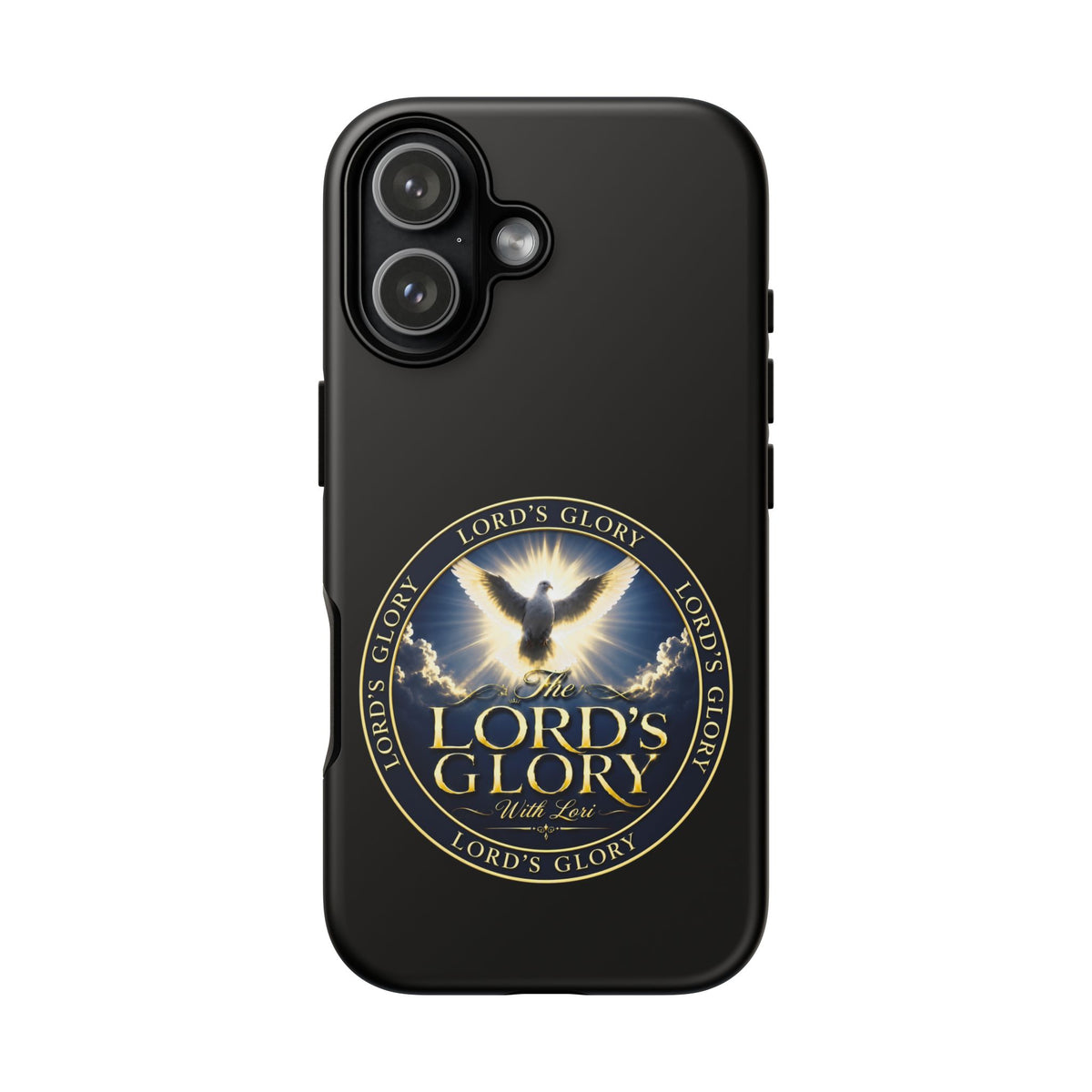 Lord's Glory with Lori Christian Phone Case — Dove & Light Religious iPhone Cover