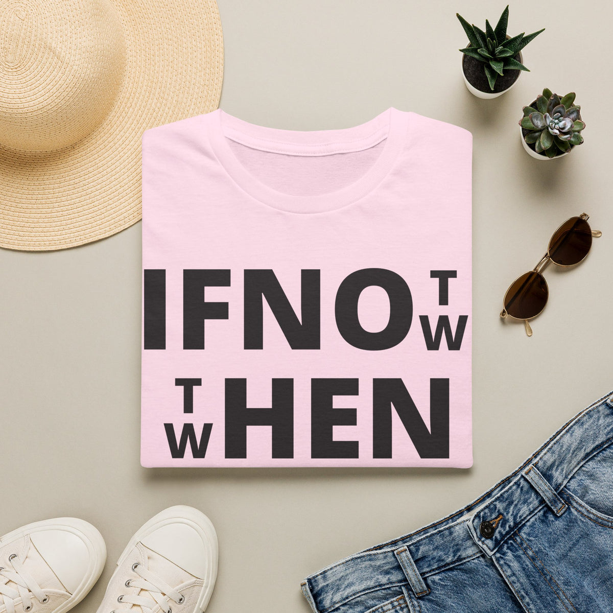 If Not Now Then When T-Shirt | Isaiah 55:6 Scripture Tee