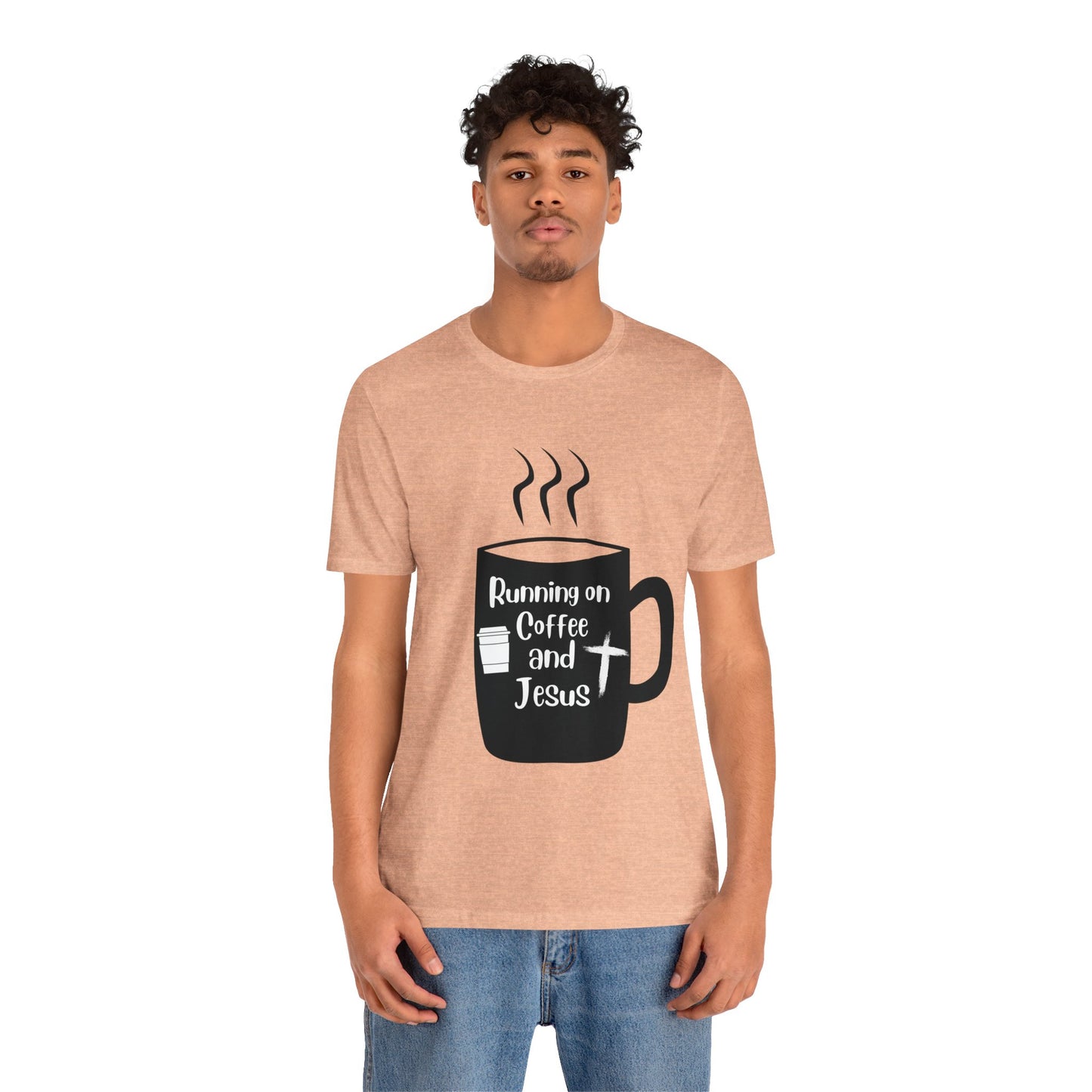 Coffee and JESUS - Unisex Jersey Short Sleeve Tee