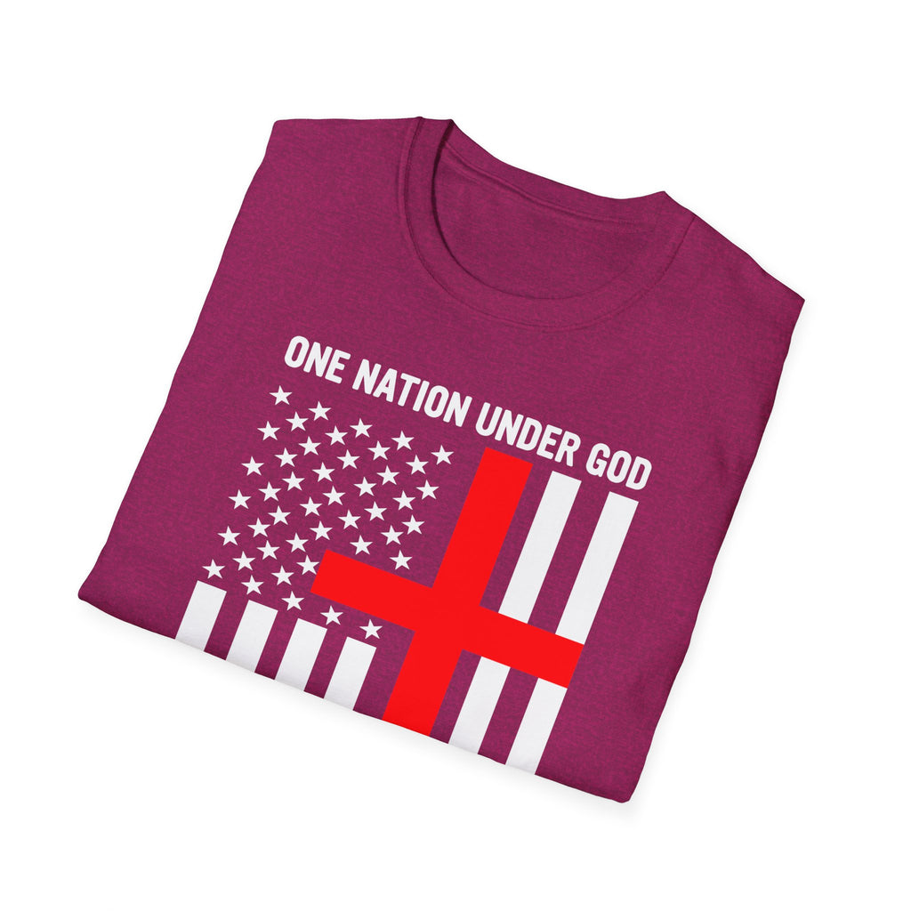 One Nation Under GOD - Mens Womans Softstyle T-Shirt