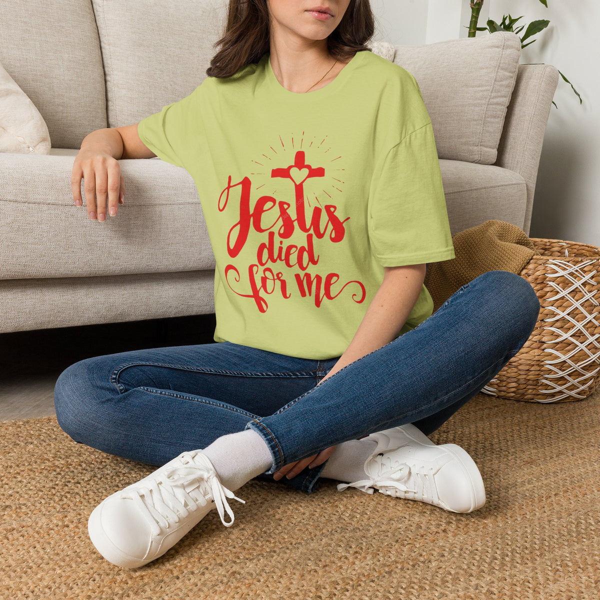 Jesus Died for Me Christian Faith T-Shirt