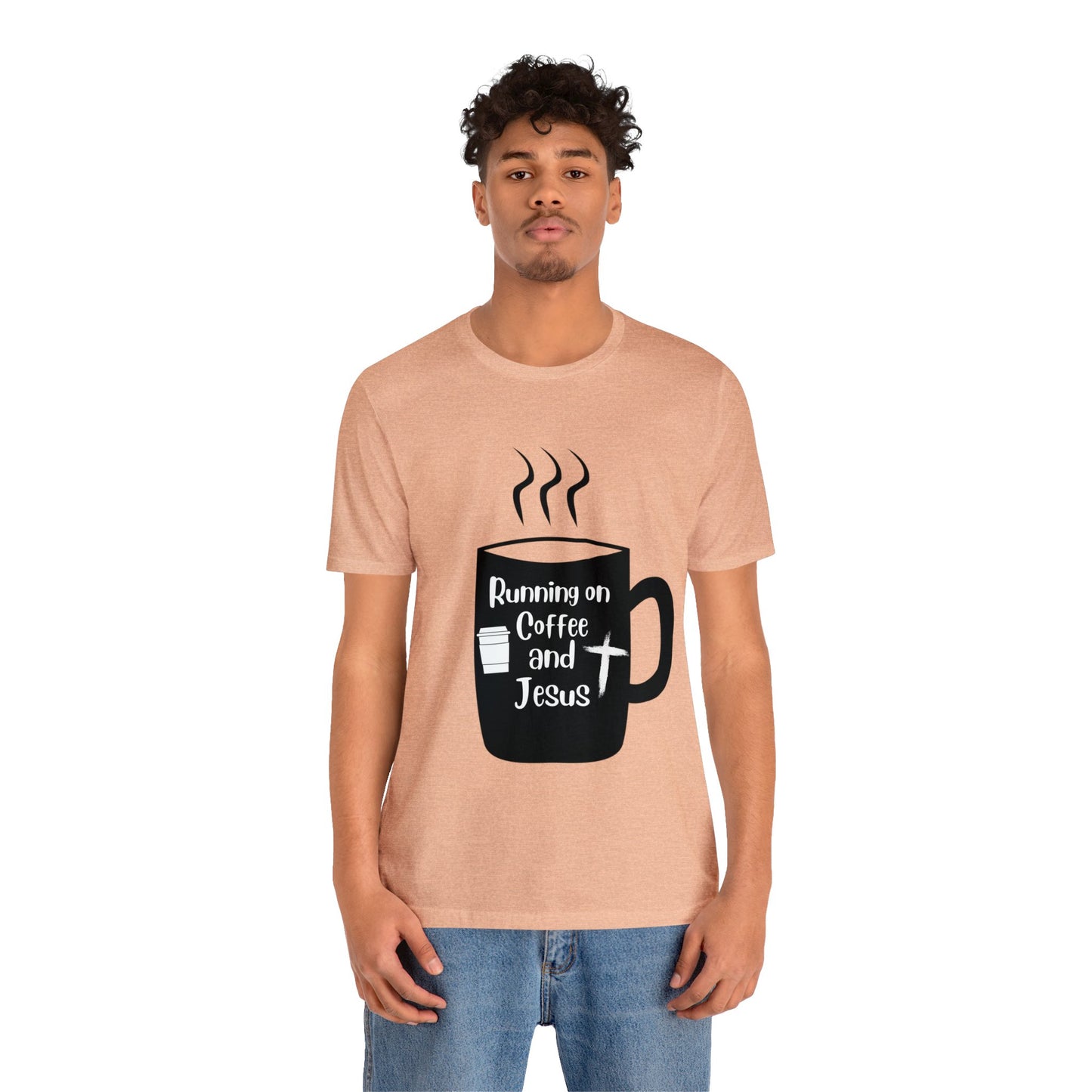 Coffee and JESUS - Unisex Jersey Short Sleeve Tee