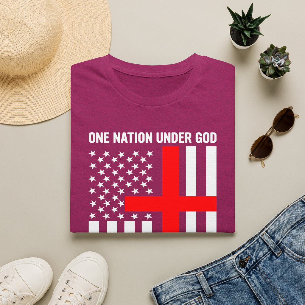 One Nation Under GOD - Mens Womans Softstyle T-Shirt