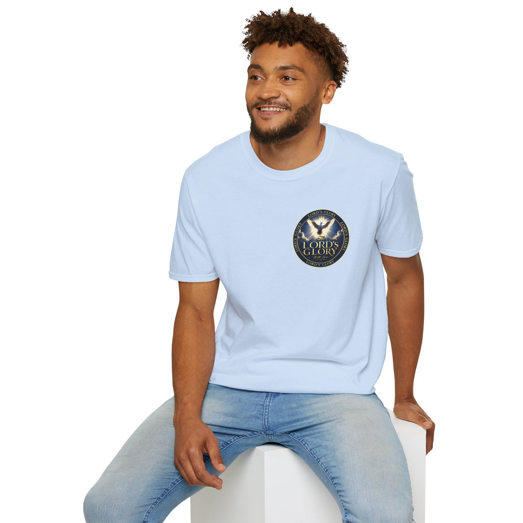 Lord's Glory with Lori Dove T‑Shirt — Christian Faith Logo Tee