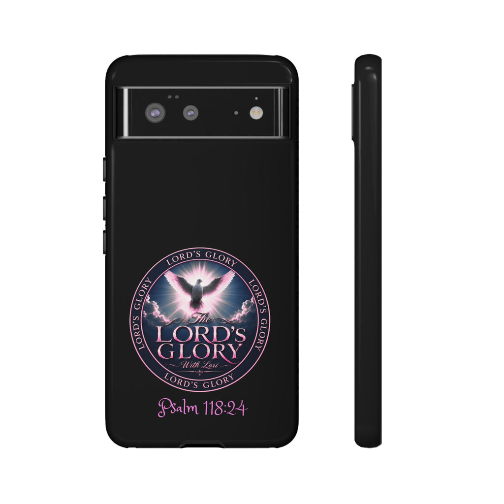 Christian Phone Case – "Lord's Glory with Lori" Dove Design Tough Case (Protective Phone Cover)