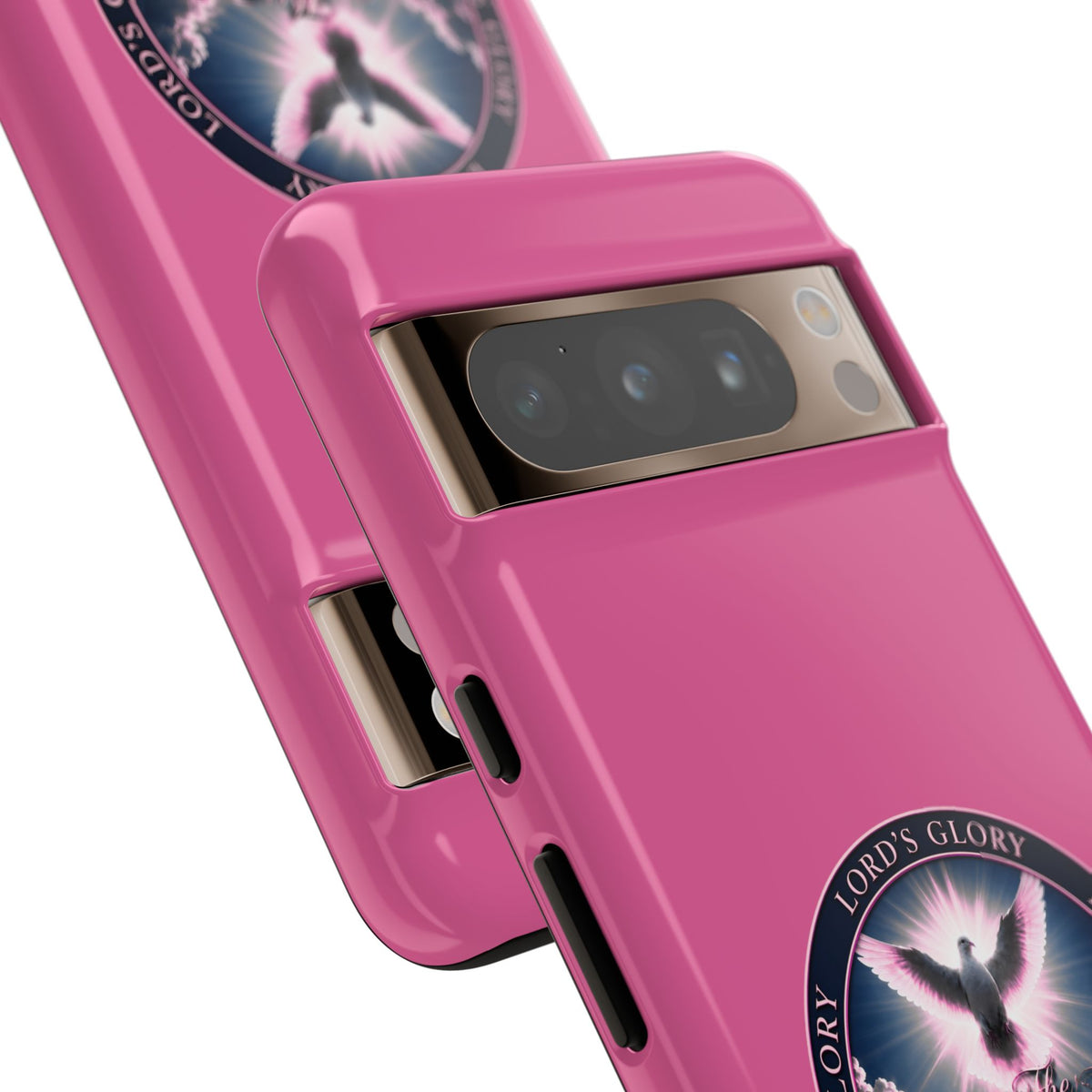 Christian Phone Case – "Lord's Glory with Lori" Dove Design Tough Case (Protective Phone Cover)