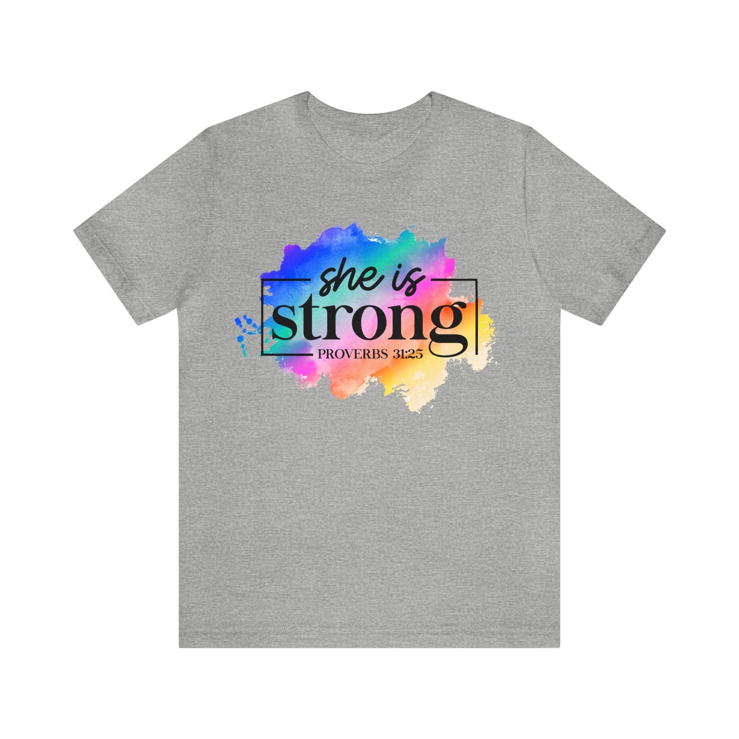 She is Strong - Unisex Jersey Short Sleeve Tee