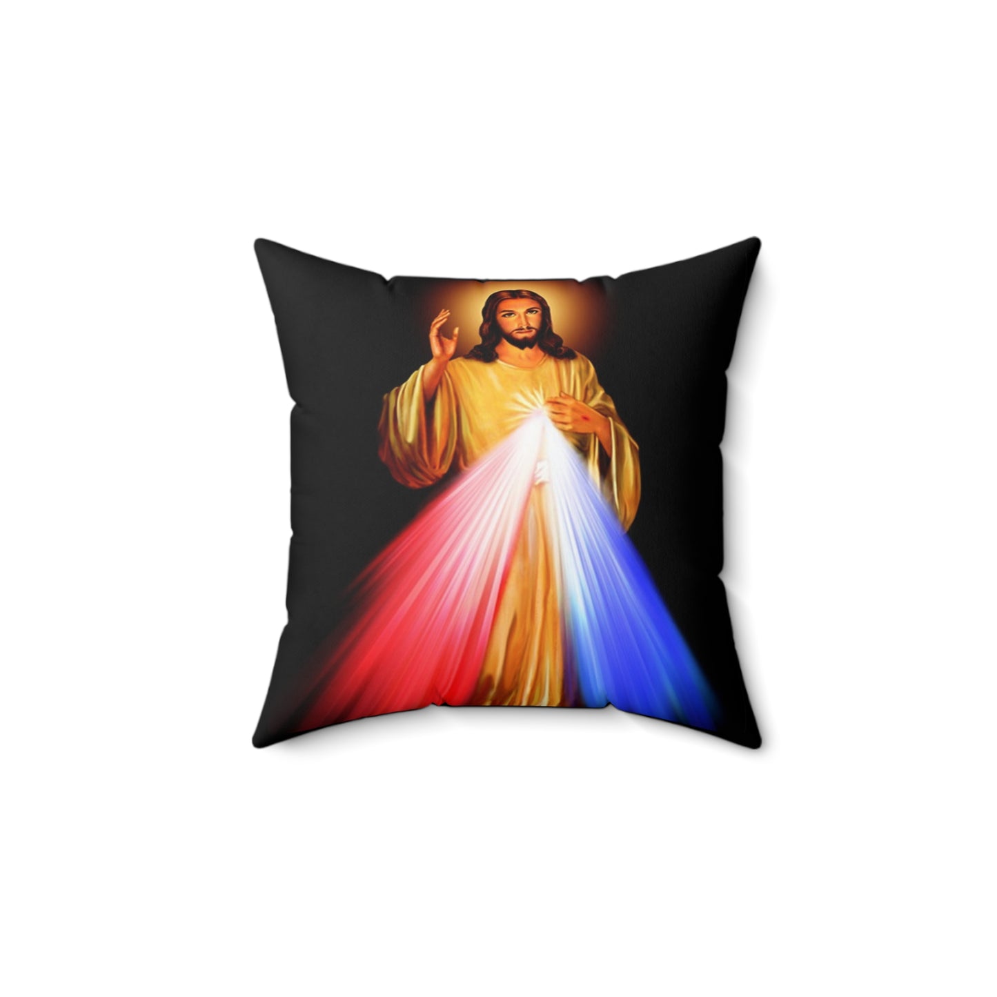 JESUS CHRIST - Spun Polyester Square Pillow