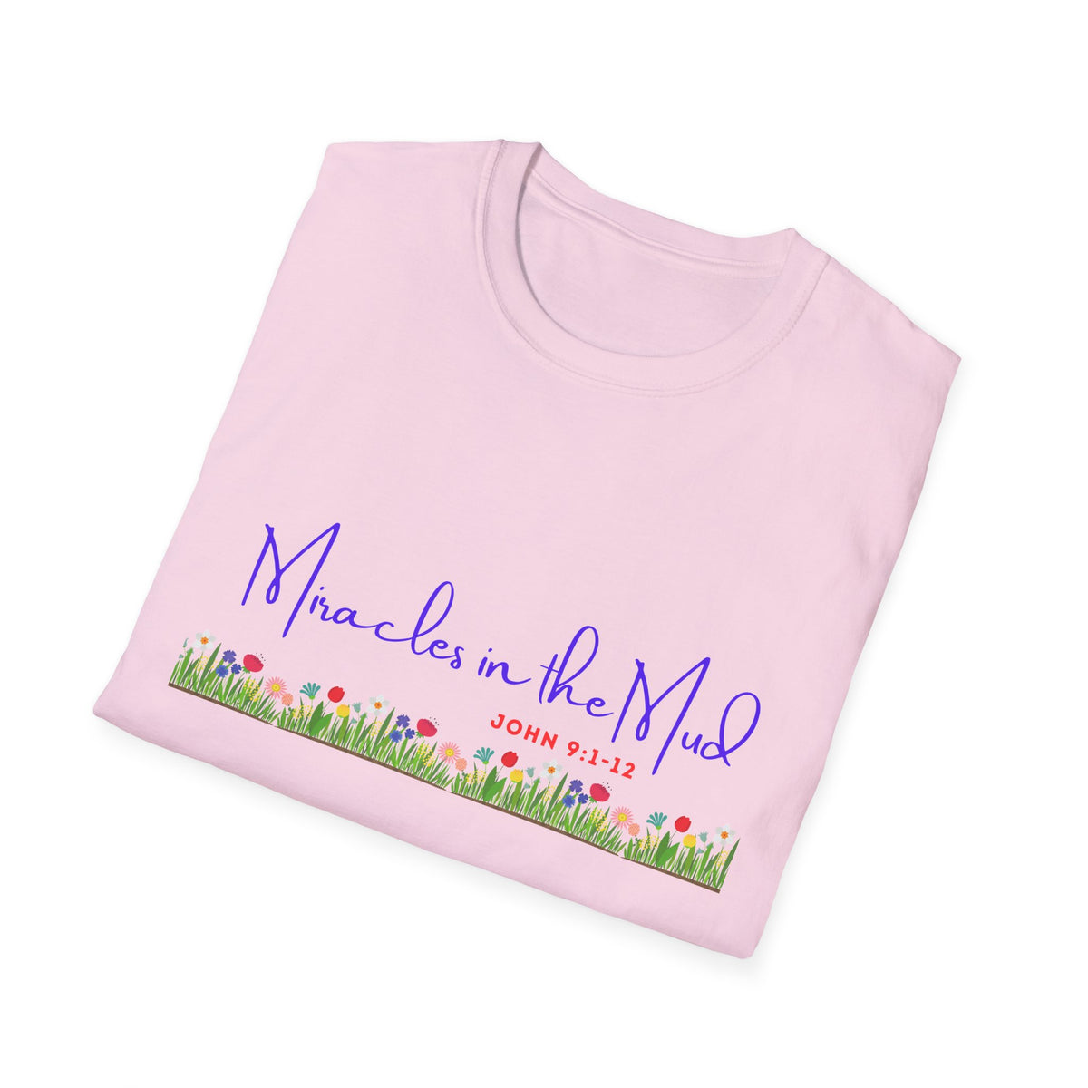 Mama Bear in the Meadow Kids Tee | Floral Meadow Script