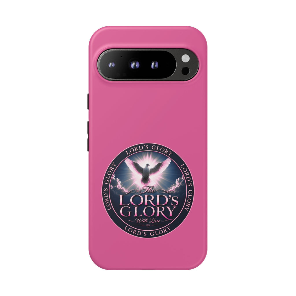 Christian Phone Case – "Lord's Glory with Lori" Dove Design Tough Case (Protective Phone Cover)