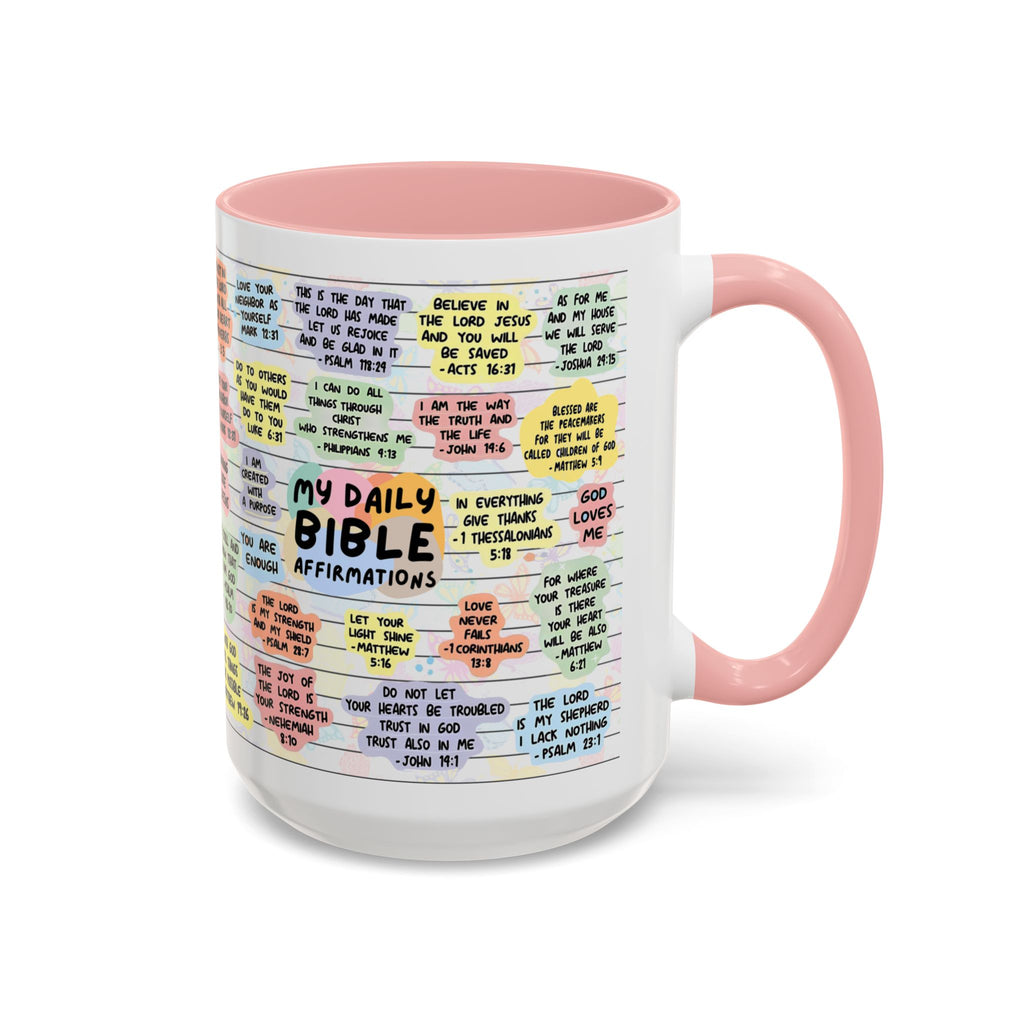 My Daily Bible Affirmations Coffee Mug 15oz/11oz