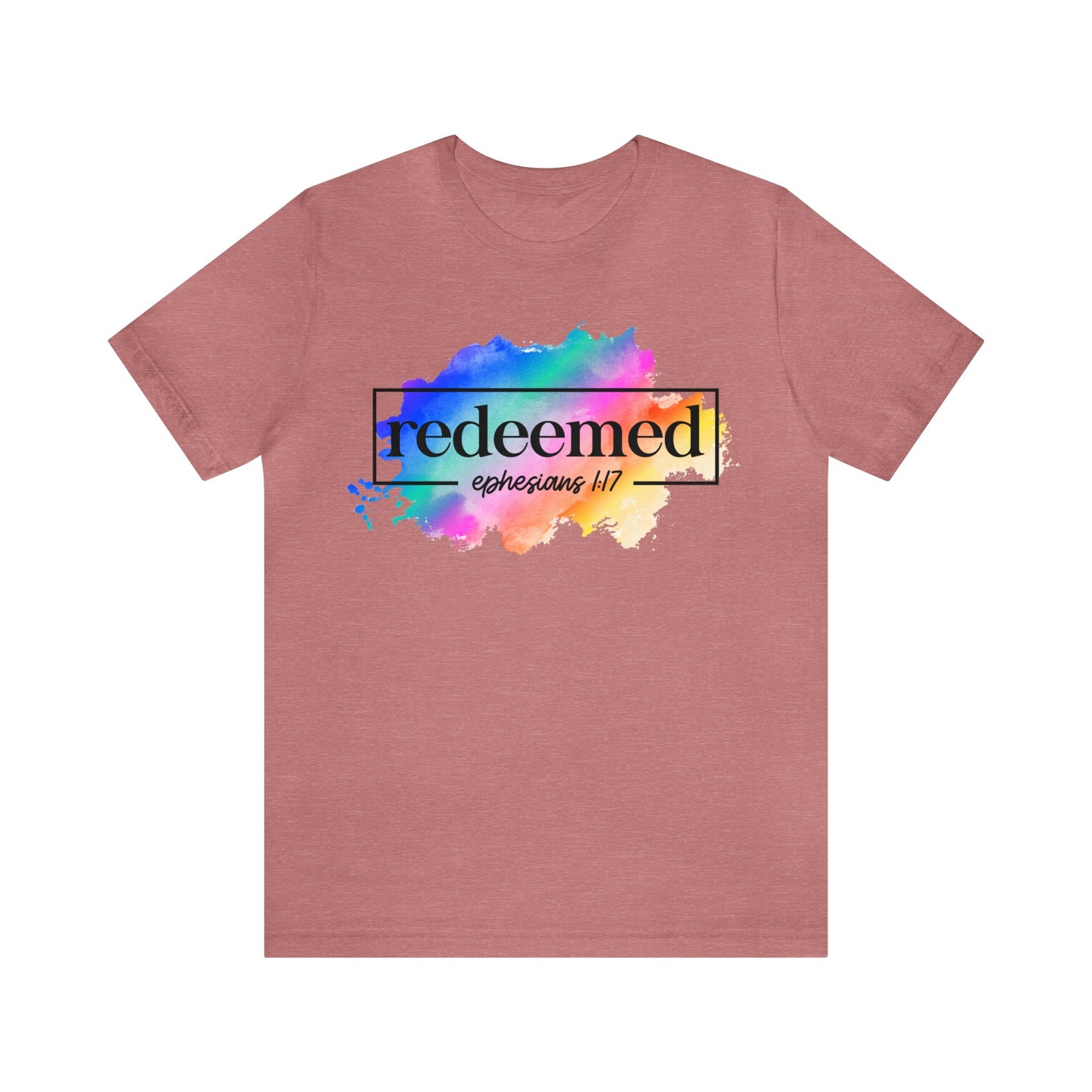 Redeemed - Unisex Jersey Short Sleeve Tee