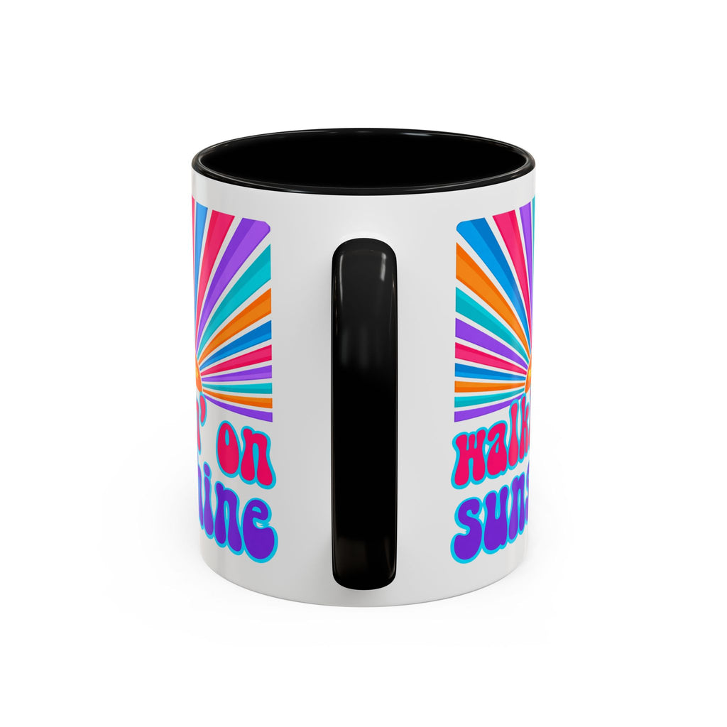 Coffee Mug — "Walkin' on Sunshine" Retro Psalm 118:24 Accent Mug