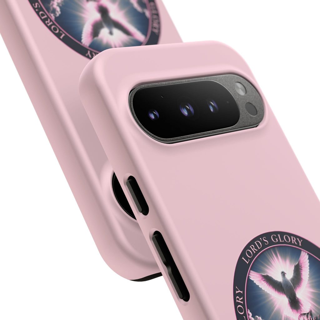 Christian Phone Case – "Lord's Glory with Lori" Dove Design Tough Case (Protective Phone Cover)