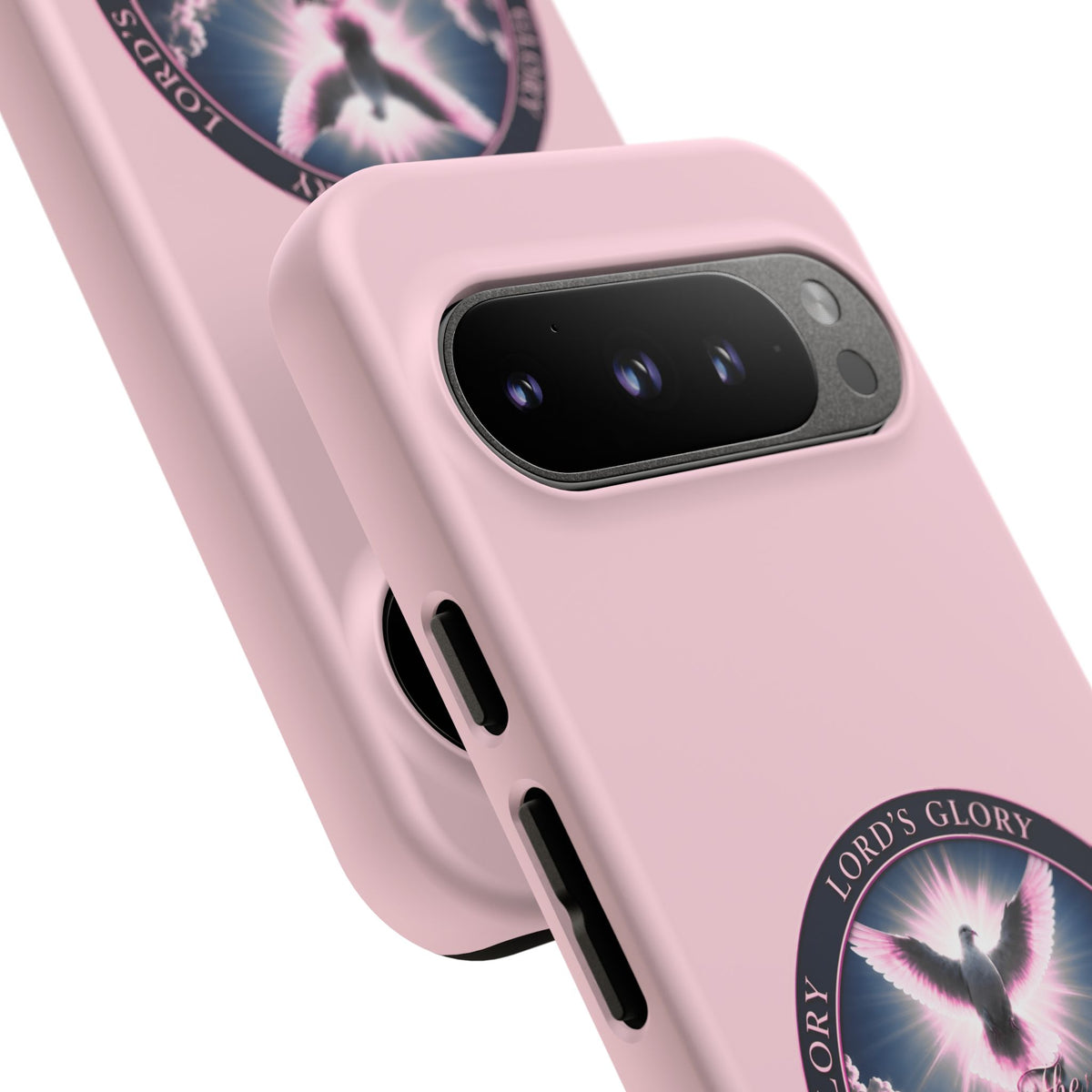 Christian Phone Case – "Lord's Glory with Lori" Dove Design Tough Case (Protective Phone Cover)