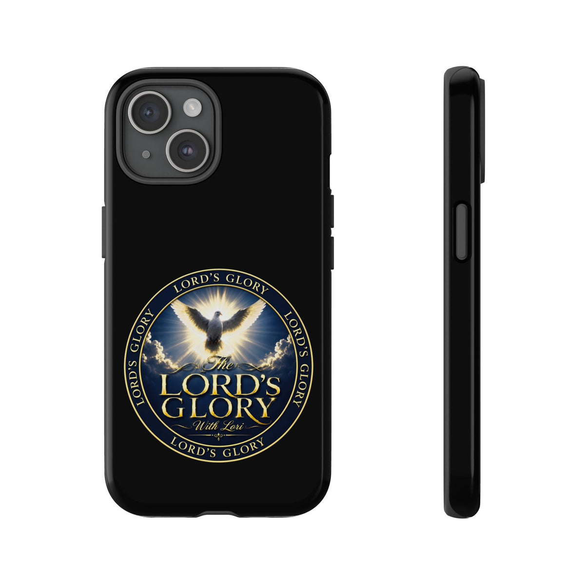 Lord's Glory with Lori Christian Phone Case — Dove & Light Religious iPhone Cover