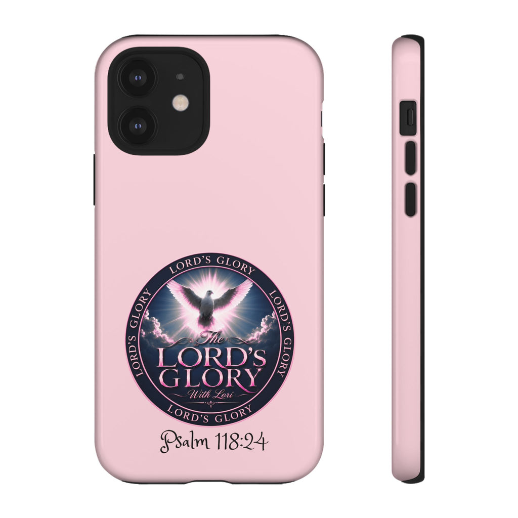 Christian Phone Case – "Lord's Glory with Lori" Dove Design Tough Case (Protective Phone Cover)