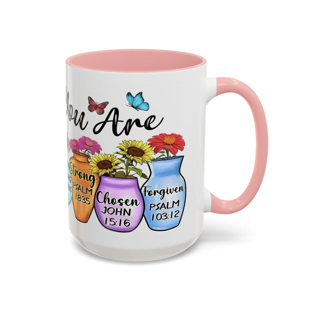 God Says You Are - You Are Loved Christian Bible Verse Coffee Mug