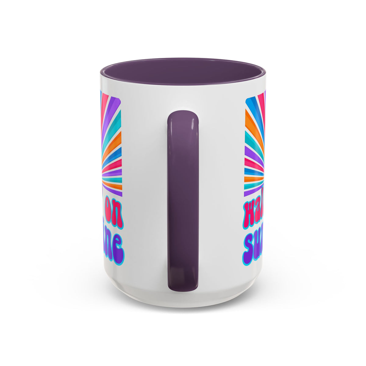 Coffee Mug — "Walkin' on Sunshine" Retro Psalm 118:24 Accent Mug