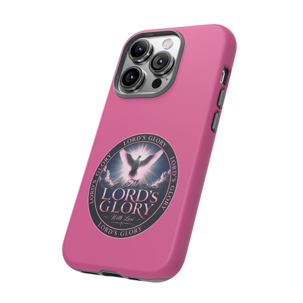 Christian Phone Case – "Lord's Glory with Lori" Dove Design Tough Case (Protective Phone Cover)