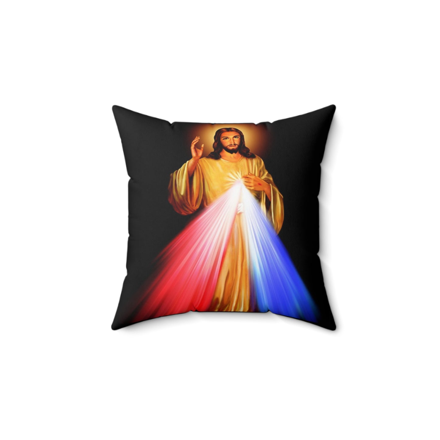 JESUS CHRIST - Spun Polyester Square Pillow