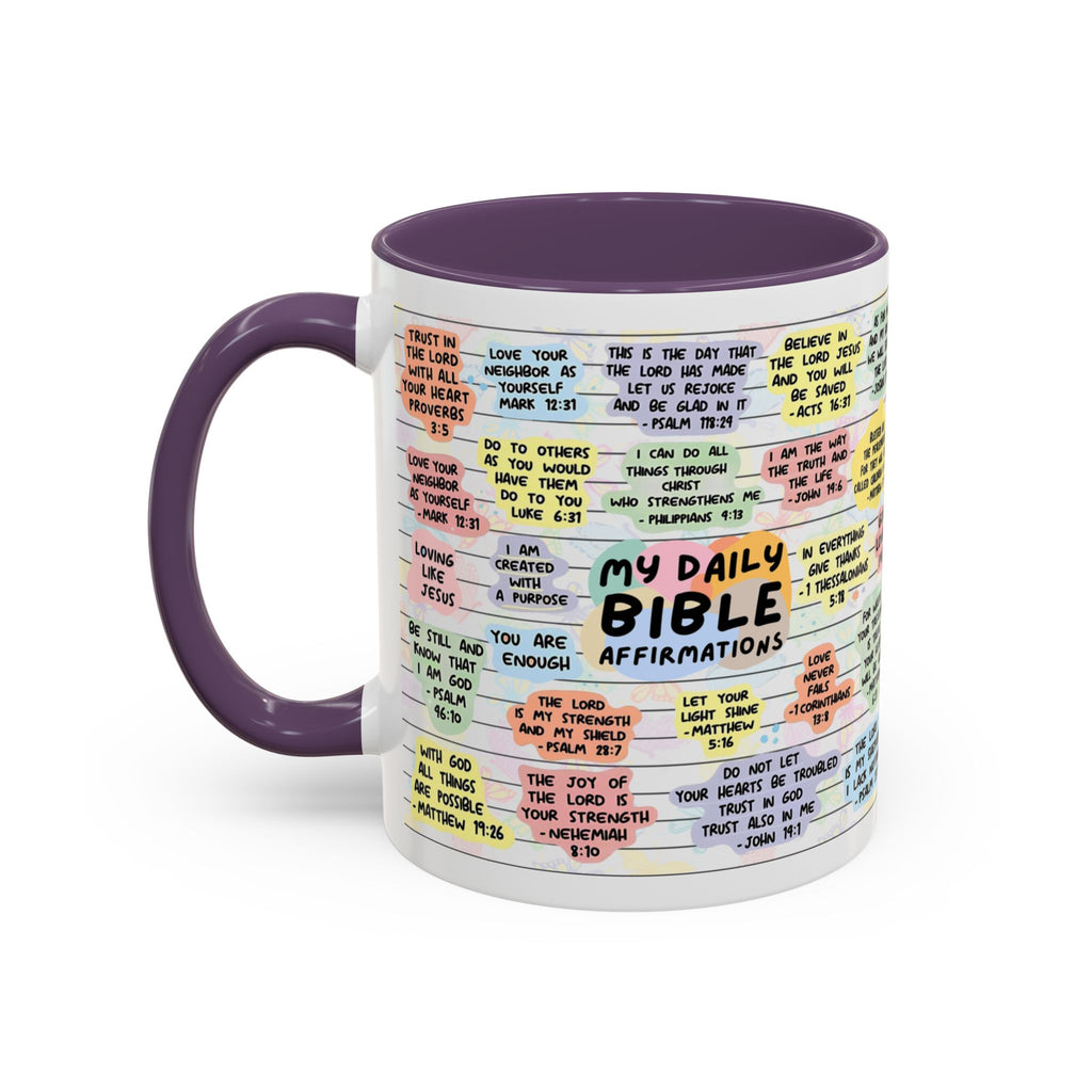 My Daily Bible Affirmations Coffee Mug 15oz/11oz