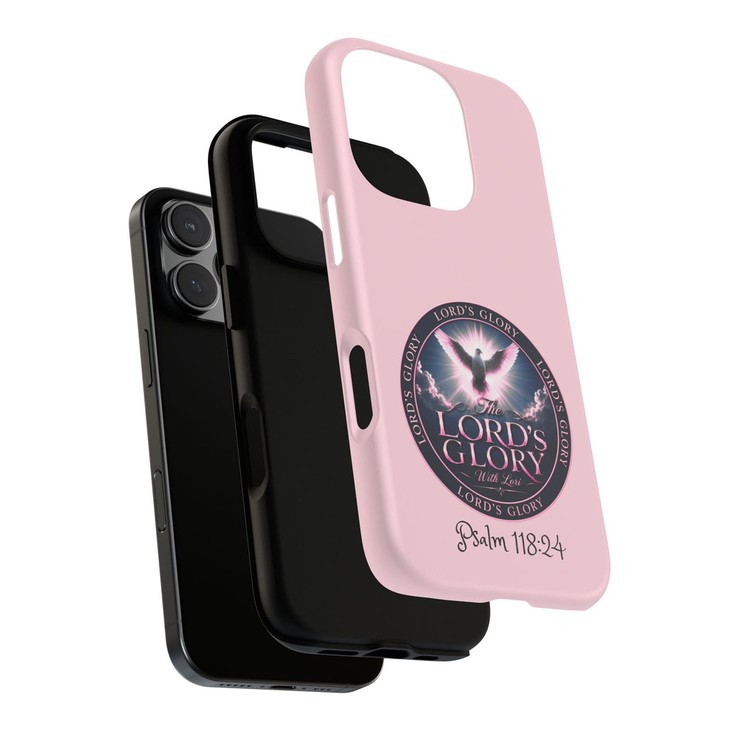 Christian Phone Case – "Lord's Glory with Lori" Dove Design Tough Case (Protective Phone Cover)