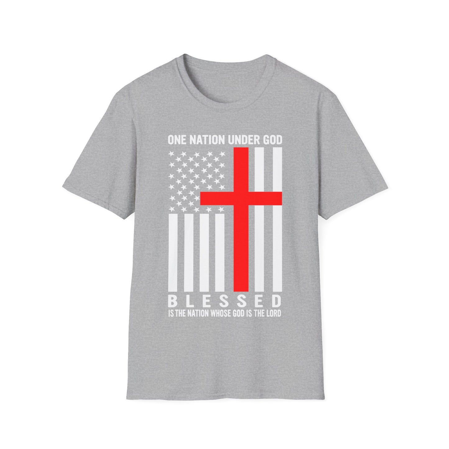 One Nation Under GOD - Unisex Softstyle T-Shirt