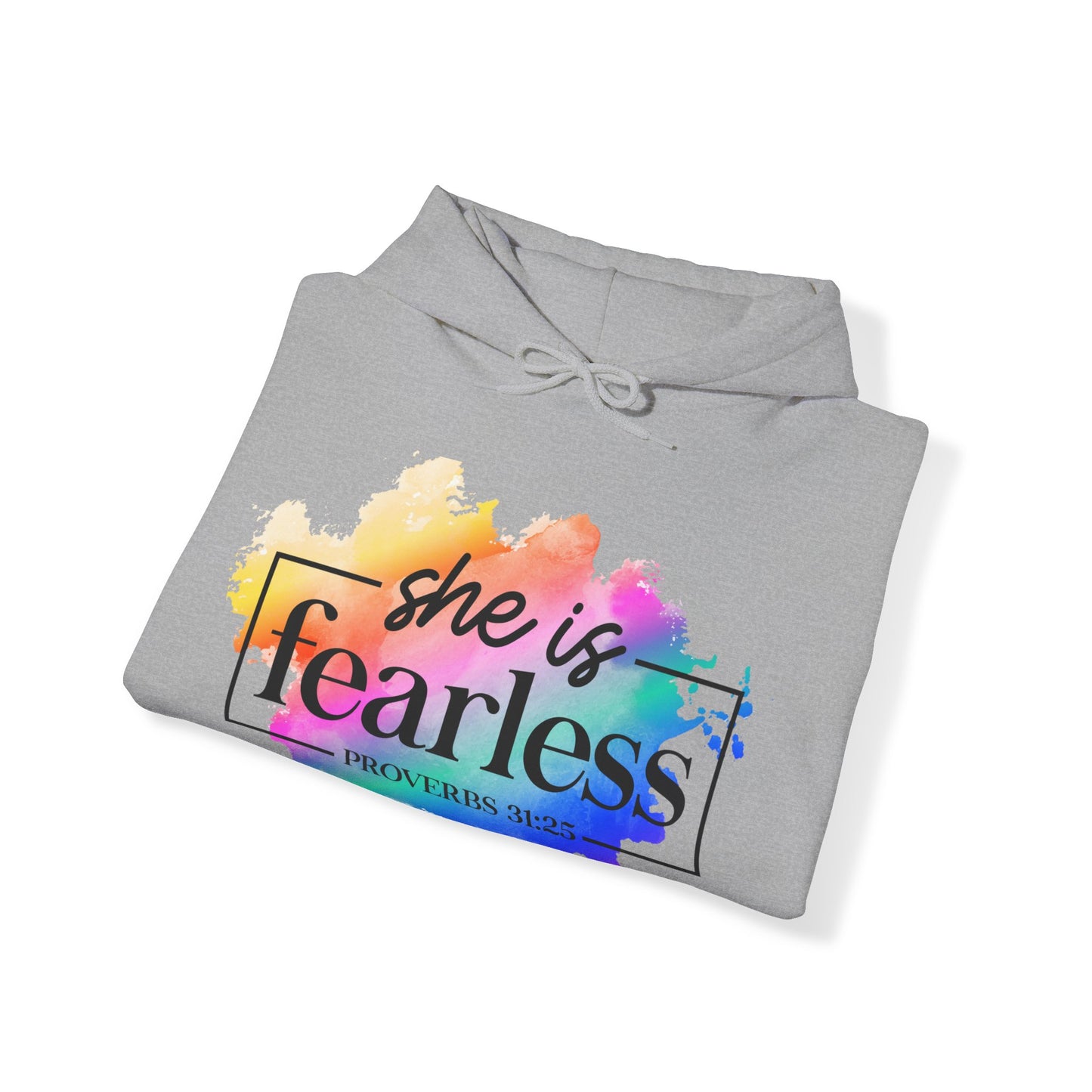 She is Fearless - Unisex Heavy Blend Hooded Sweatshirt