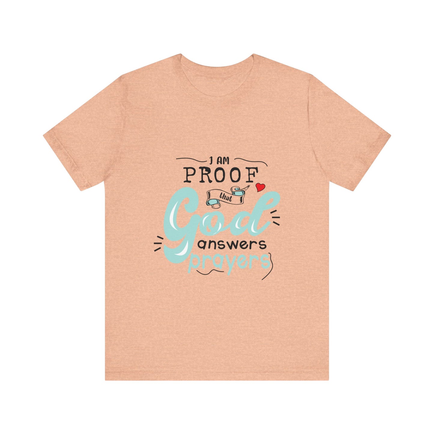 I AM Proof - Unisex Jersey Short Sleeve Tee