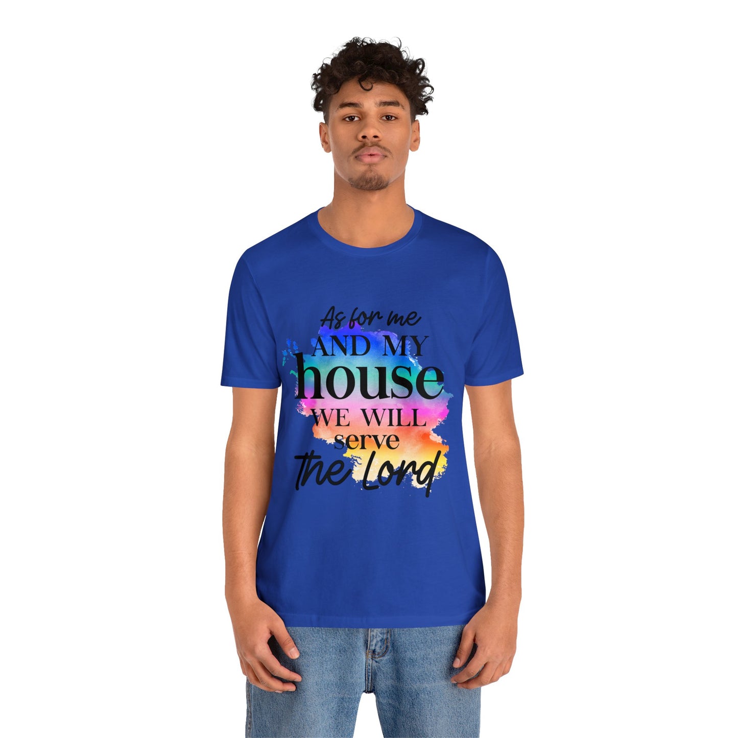 As For Me and My House - Unisex Jersey Short Sleeve Tee