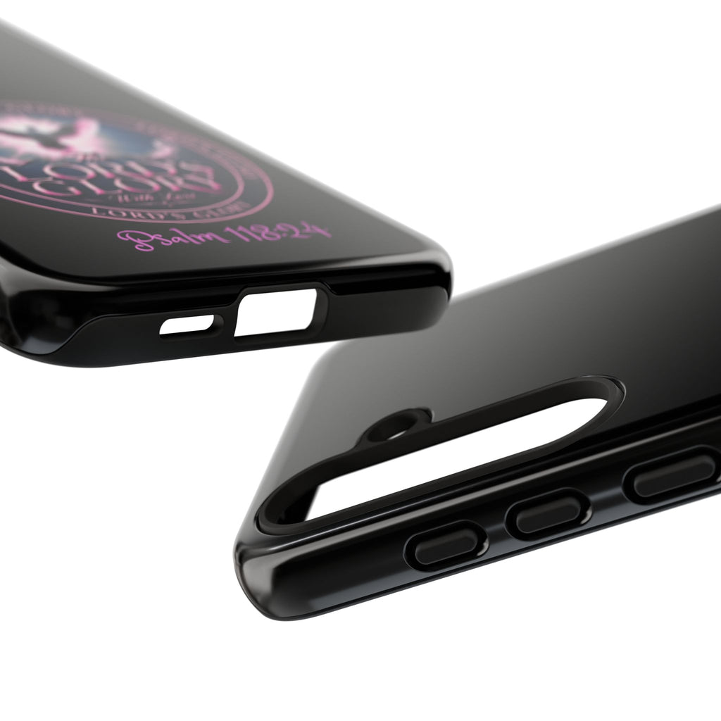 Christian Phone Case – "Lord's Glory with Lori" Dove Design Tough Case (Protective Phone Cover)