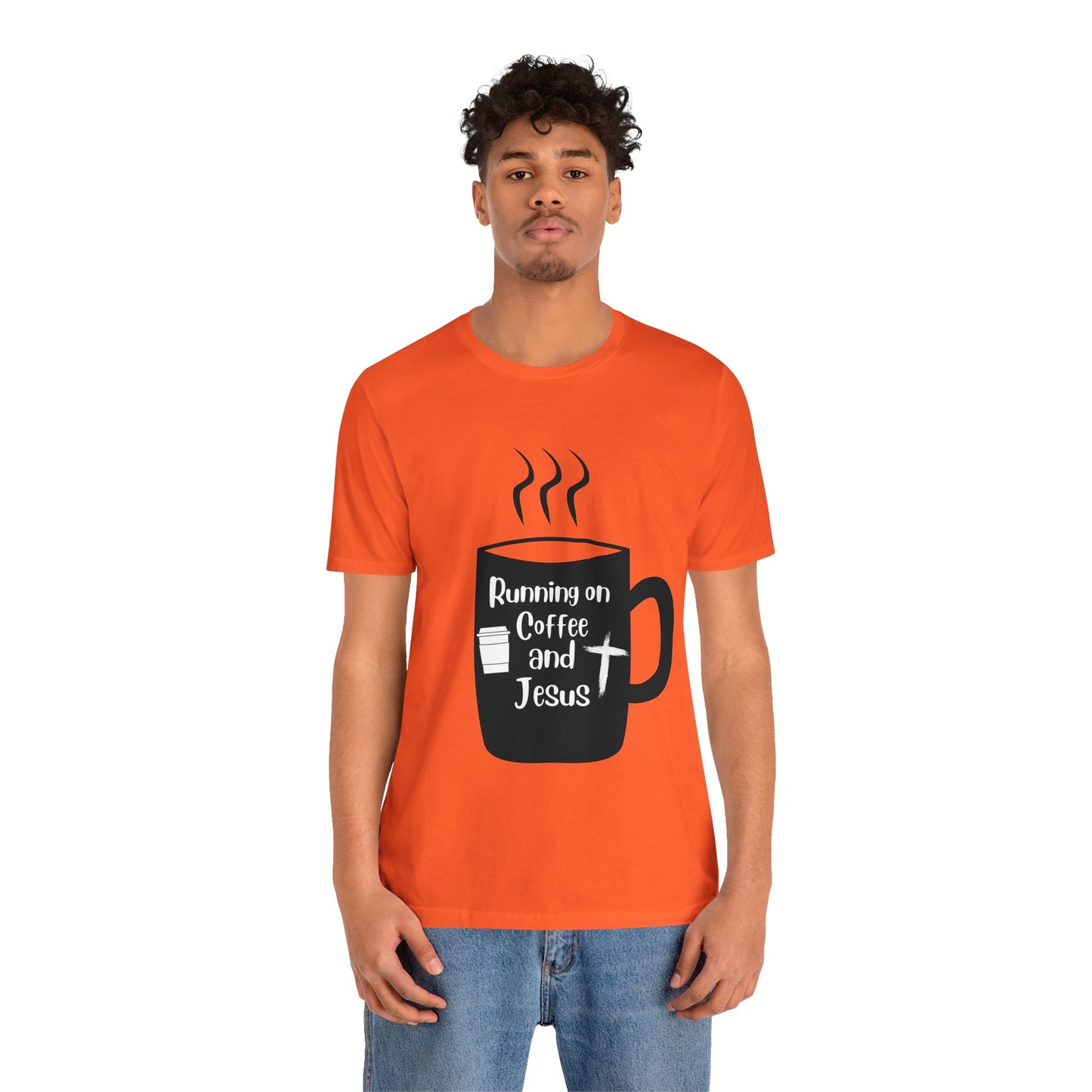 Coffee and JESUS - Unisex Jersey Short Sleeve Tee