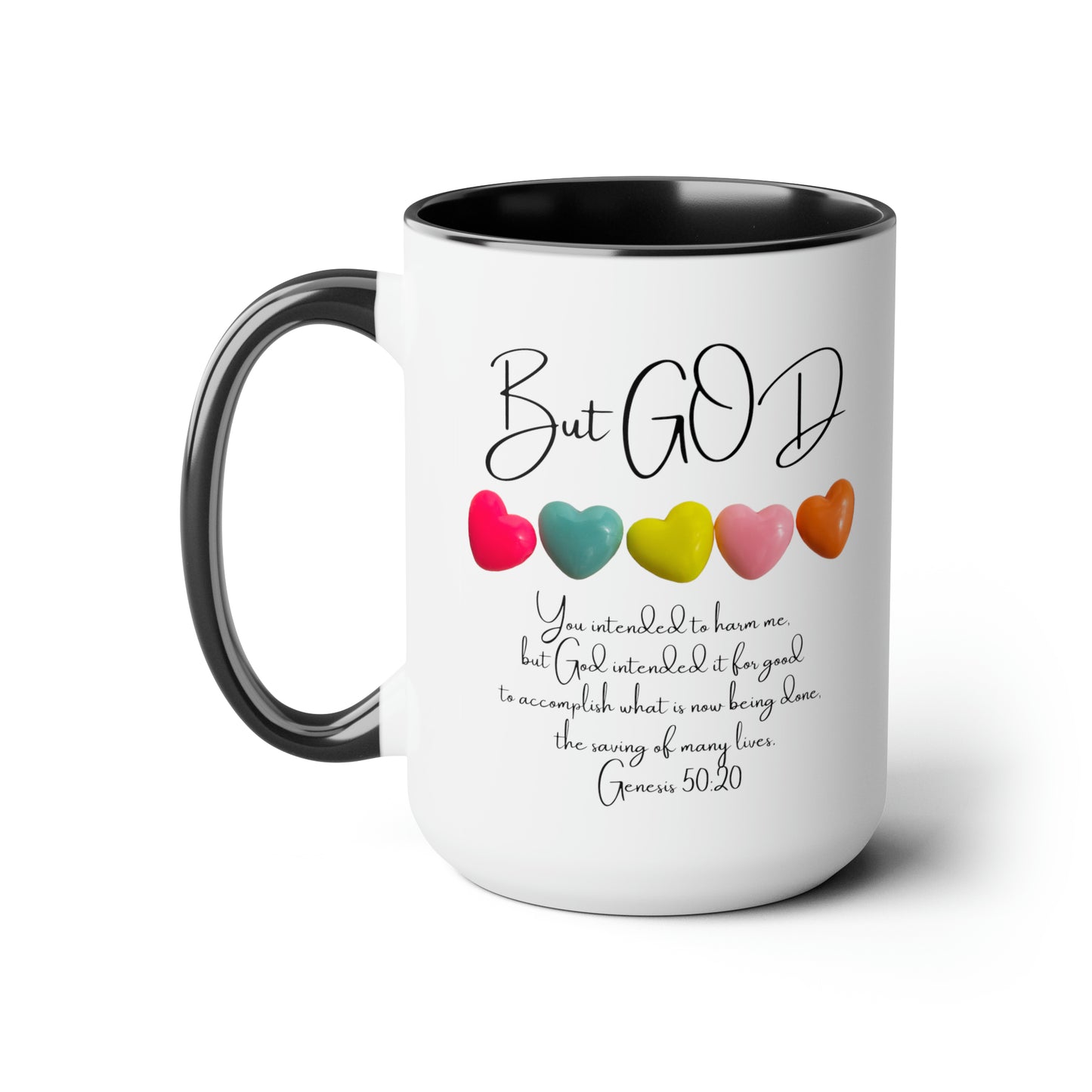 but GOD Two-Tone Coffee Mugs, 15oz