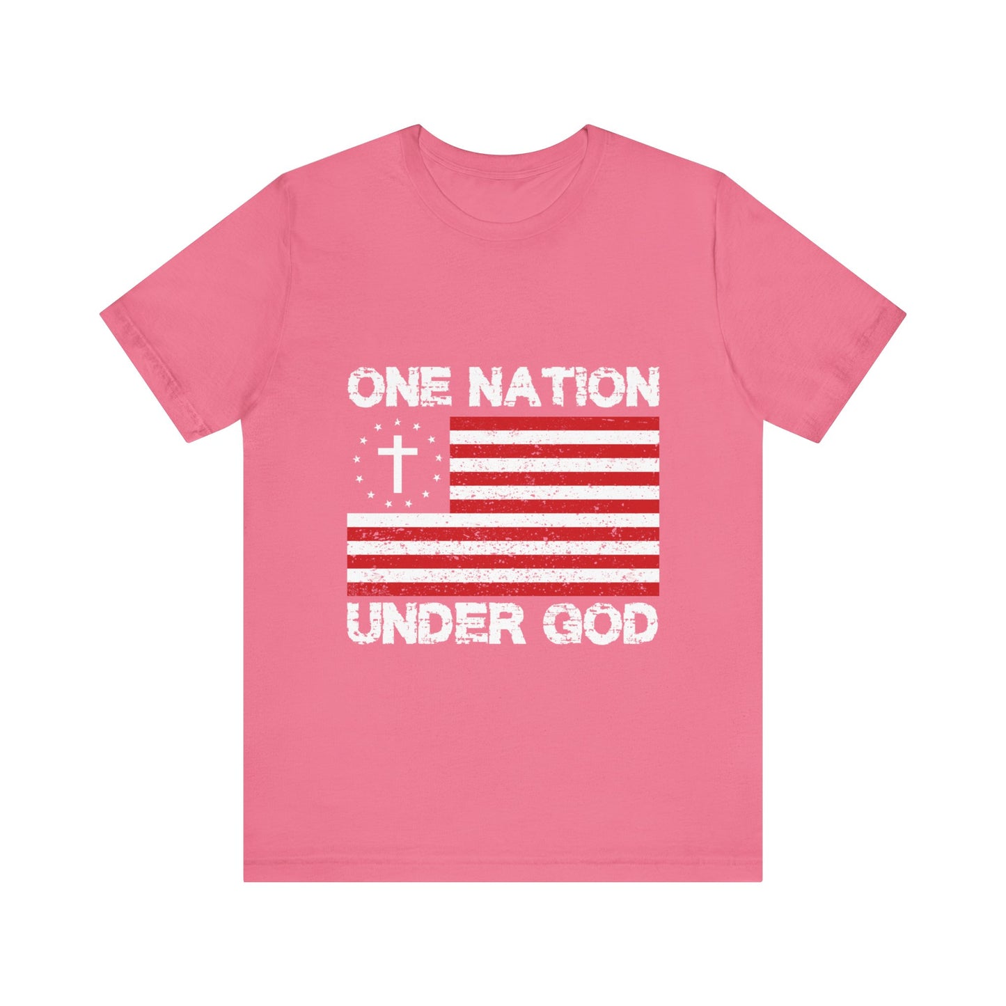 One Nation Under GOD - Unisex Jersey Short Sleeve Tee