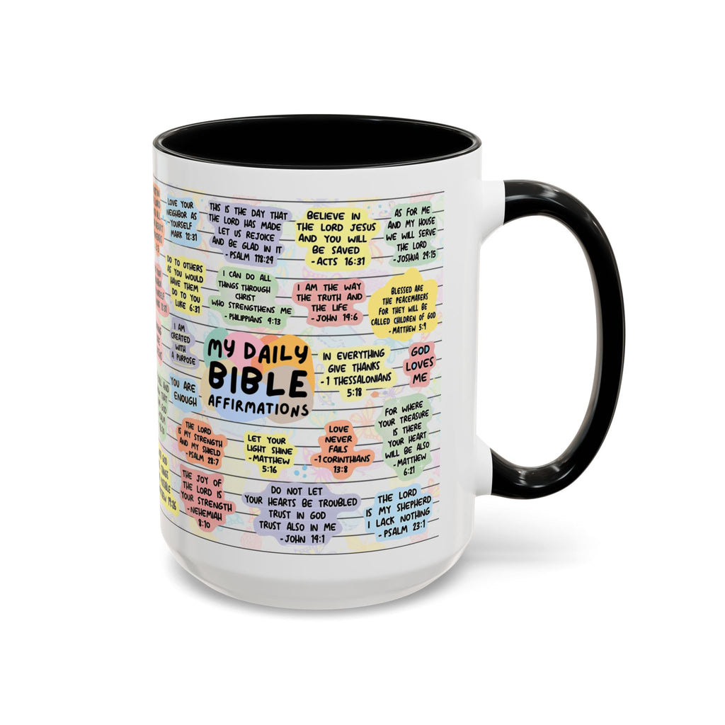 My Daily Bible Affirmations Coffee Mug 15oz/11oz