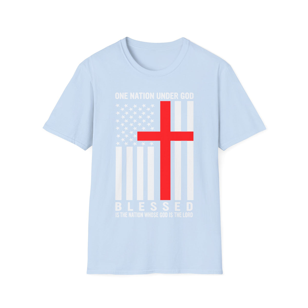 One Nation Under GOD - Mens Womans Softstyle T-Shirt