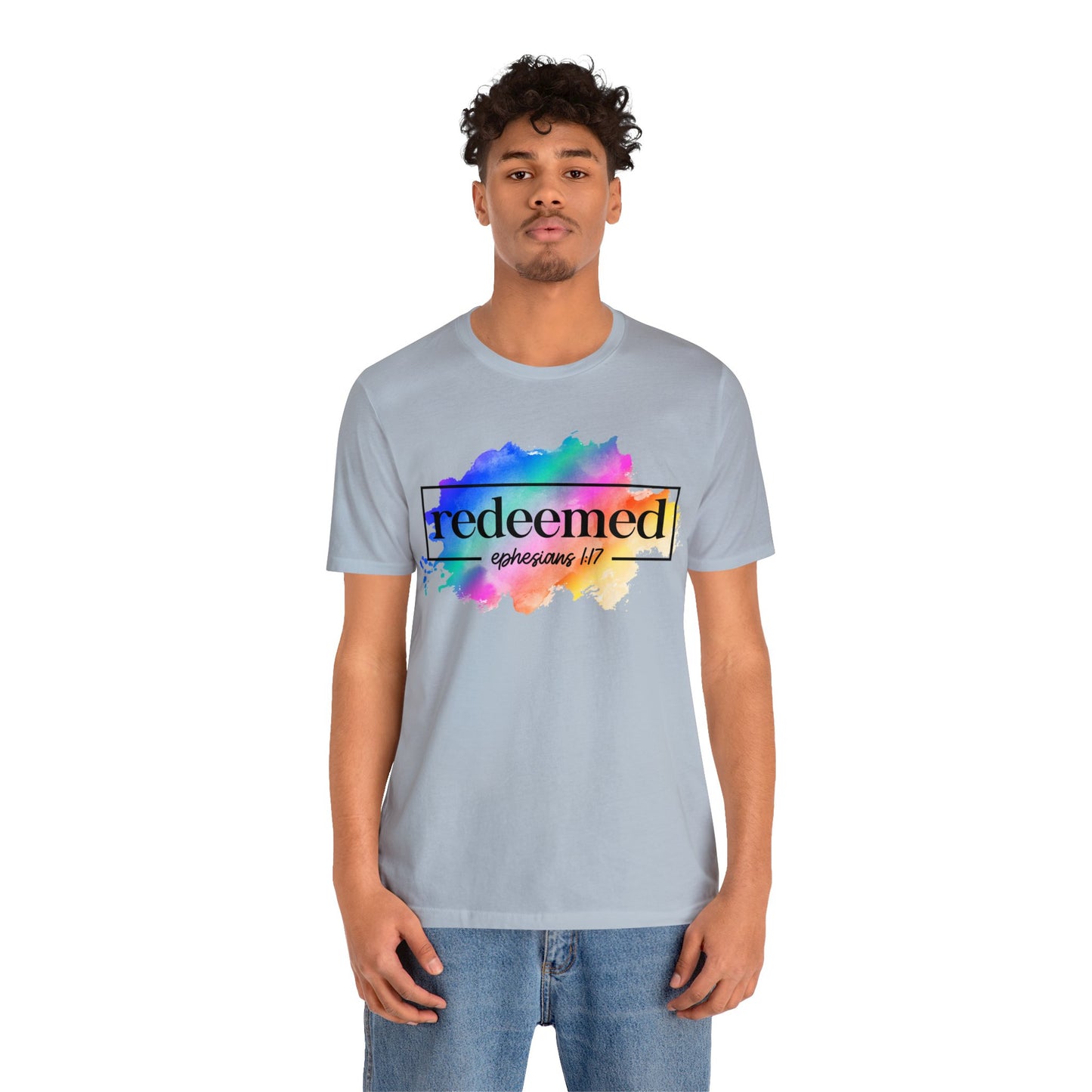 Redeemed - Unisex Jersey Short Sleeve Tee