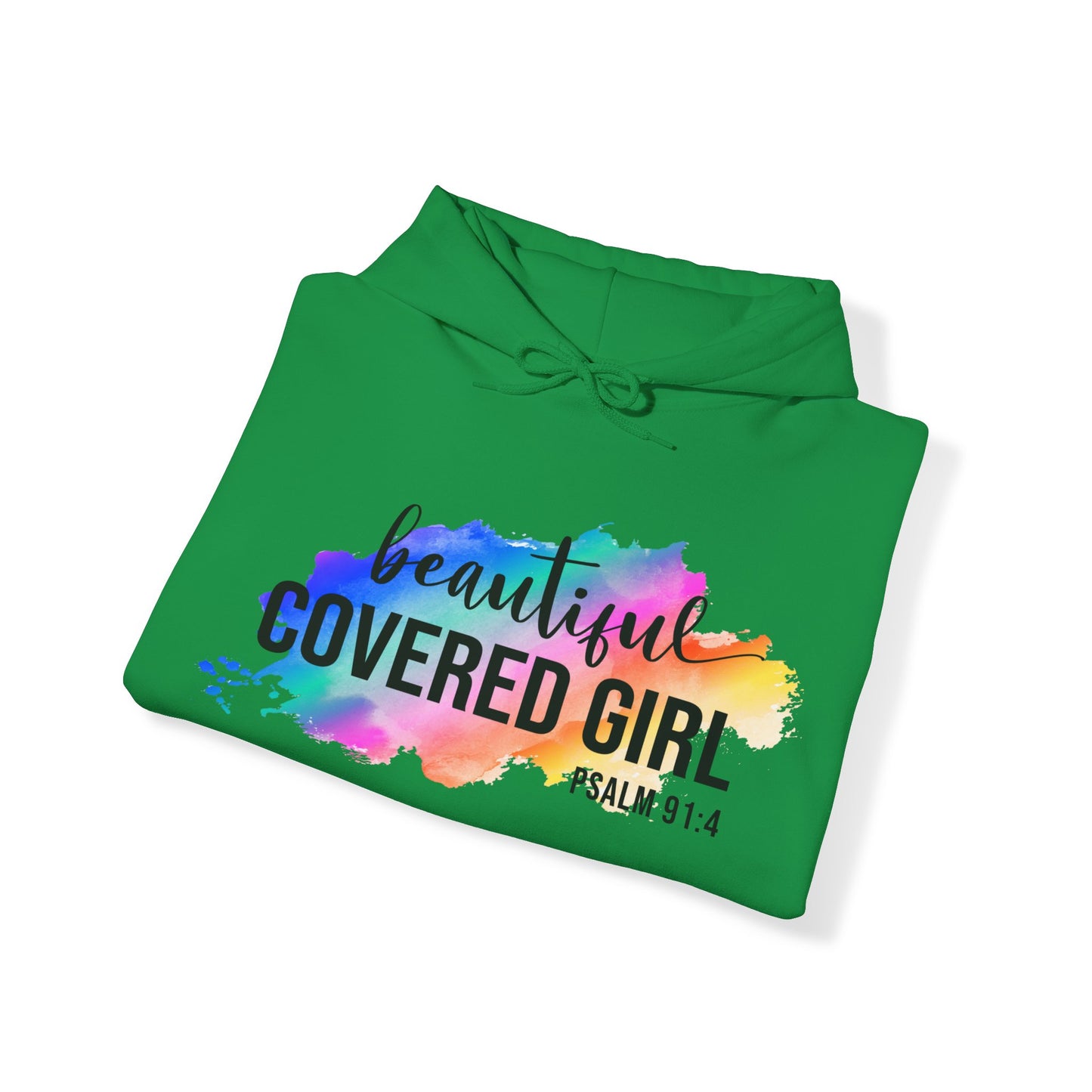 Beautiful Covered Girl - Unisex Heavy Blend Hooded Sweatshirt