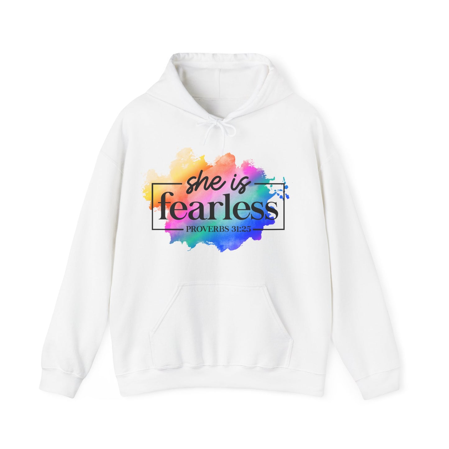 She is Fearless - Unisex Heavy Blend Hooded Sweatshirt