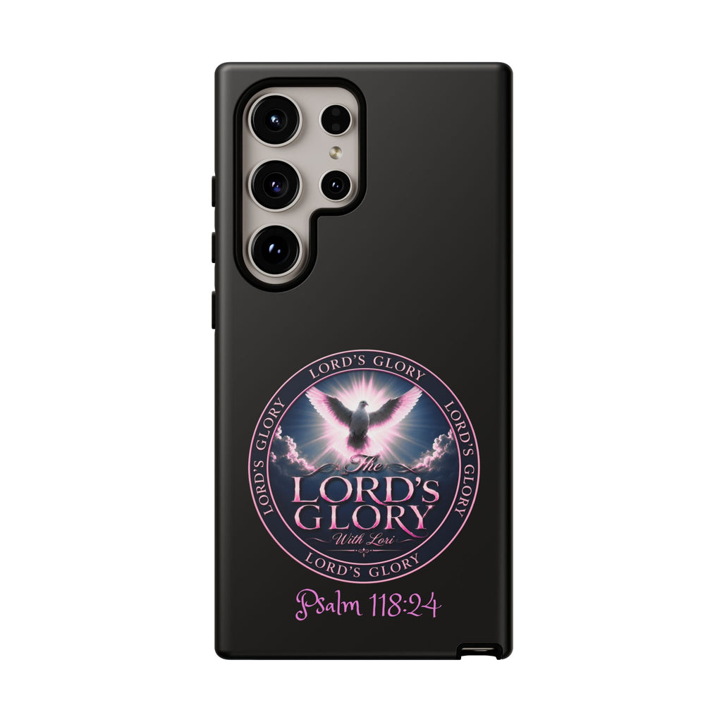 Christian Phone Case – "Lord's Glory with Lori" Dove Design Tough Case (Protective Phone Cover)