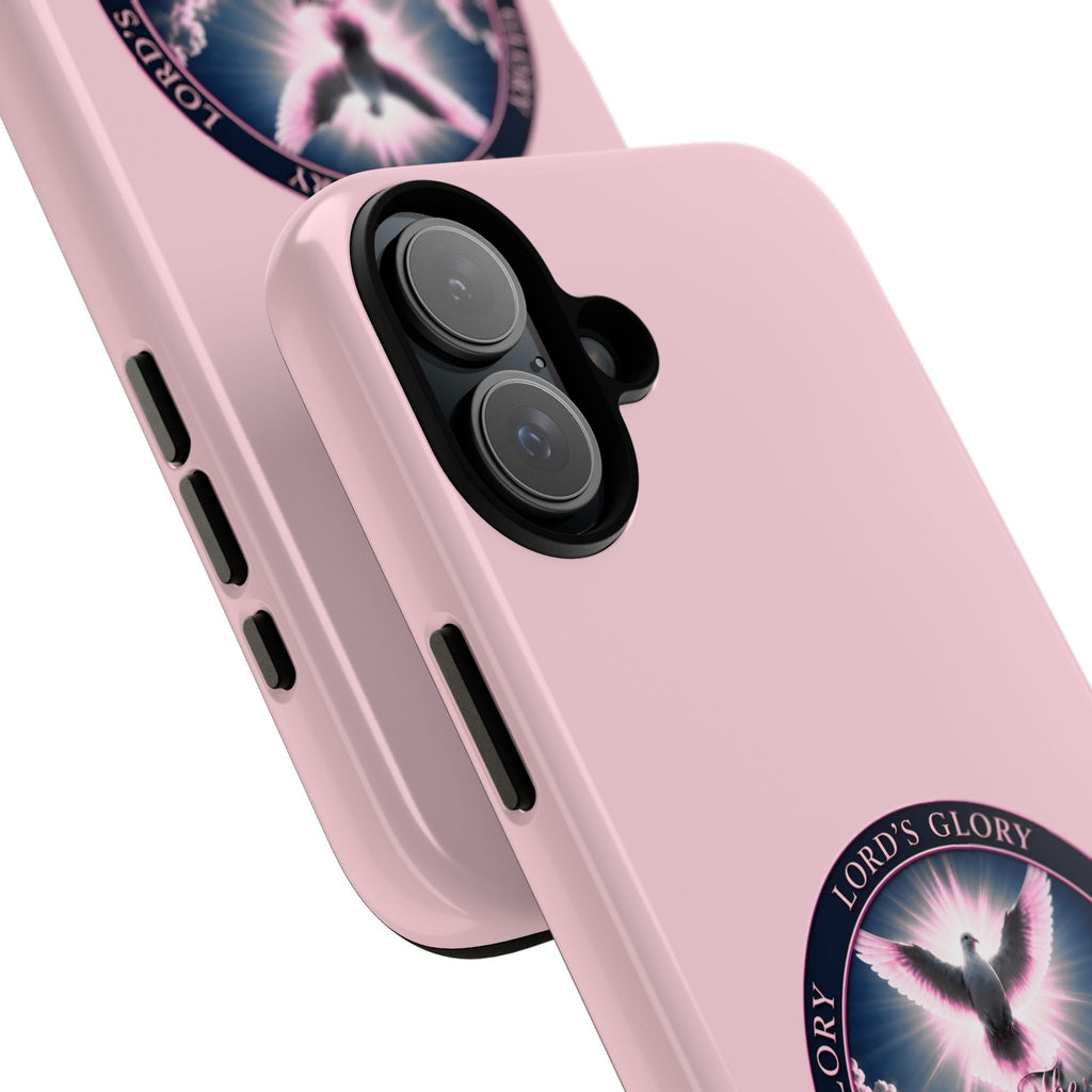 Christian Phone Case – "Lord's Glory with Lori" Dove Design Tough Case (Protective Phone Cover)