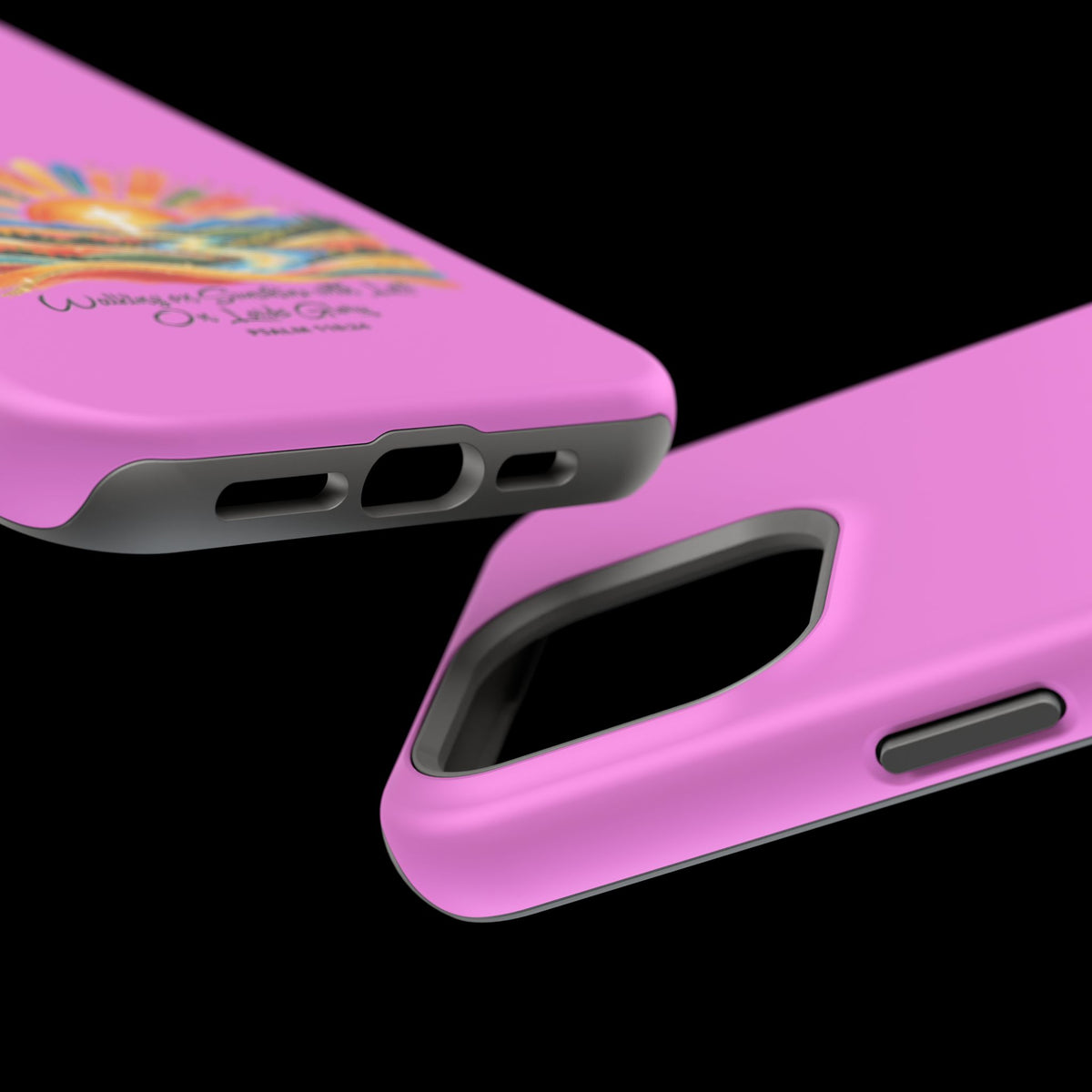 Magnetic Phone Case – “Walking on Sunshine with Lords Glory” Sunrise Design
