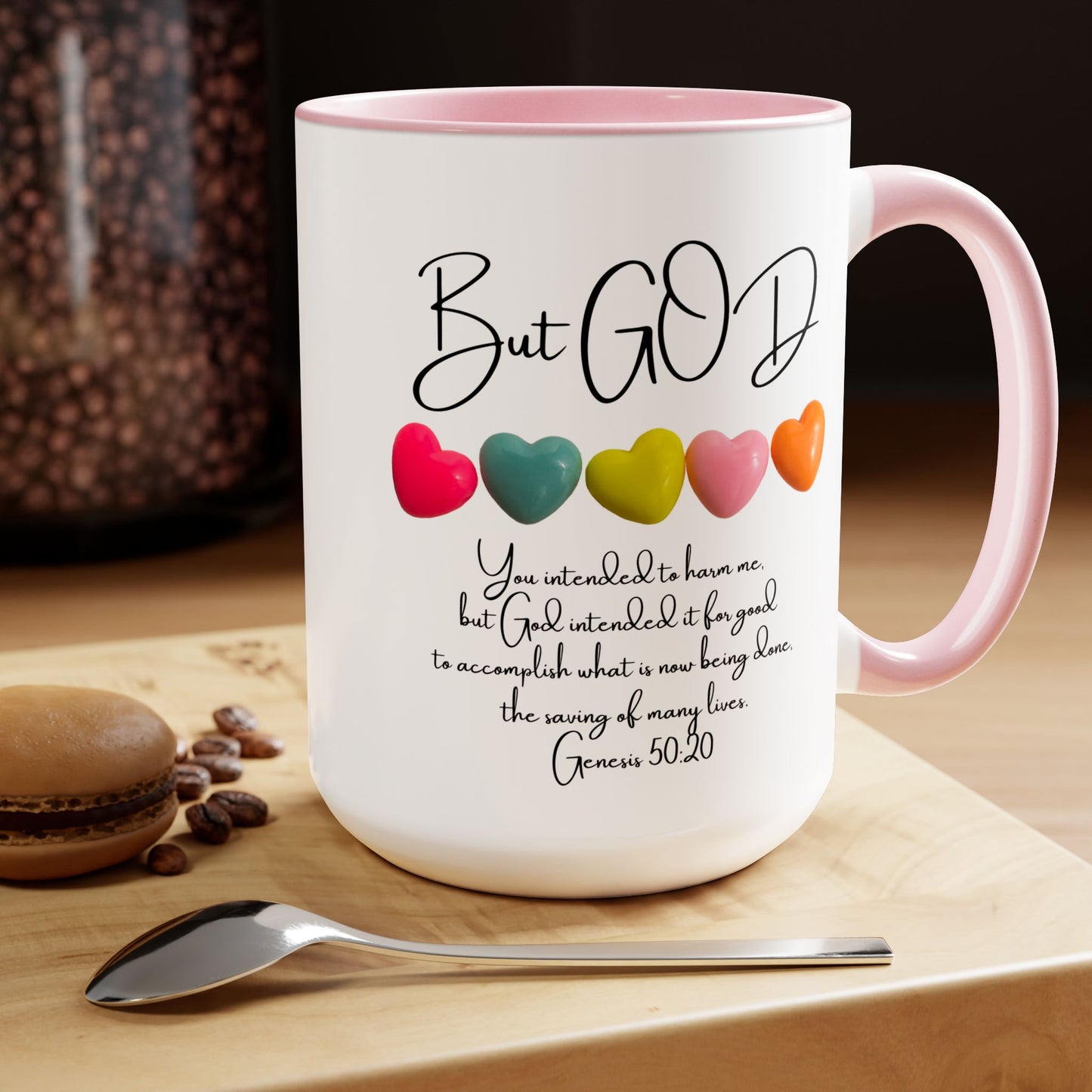 but GOD Two-Tone Coffee Mugs, 15oz