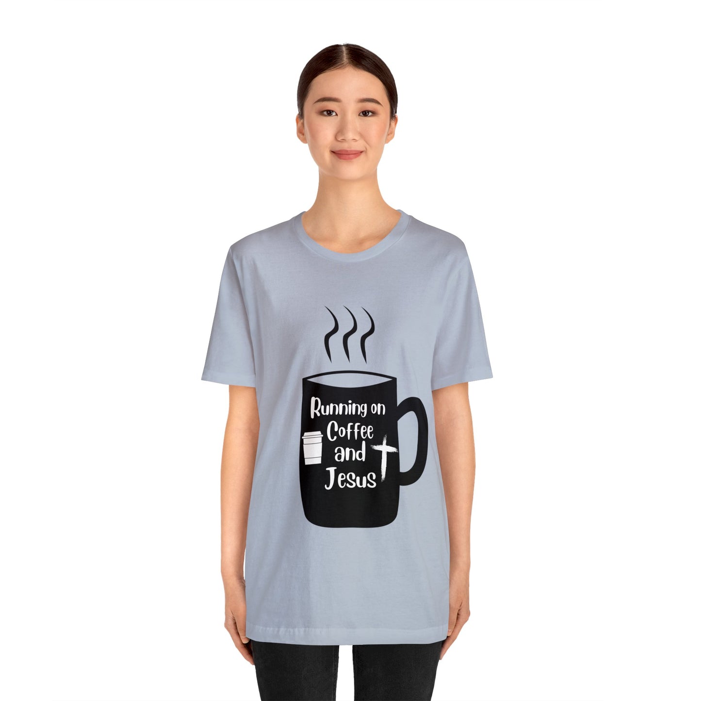 Coffee and JESUS - Unisex Jersey Short Sleeve Tee