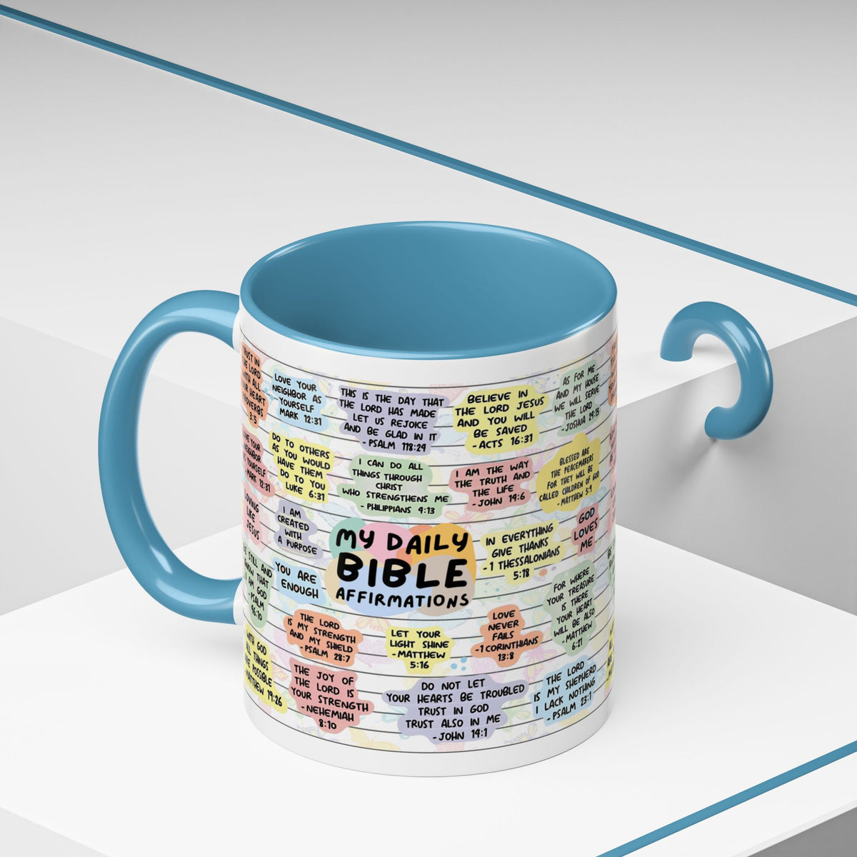 My Daily Bible Affirmations Coffee Mug 15oz/11oz