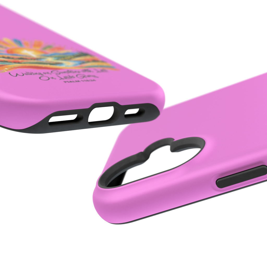 Magnetic Phone Case – “Walking on Sunshine with Lords Glory” Sunrise Design
