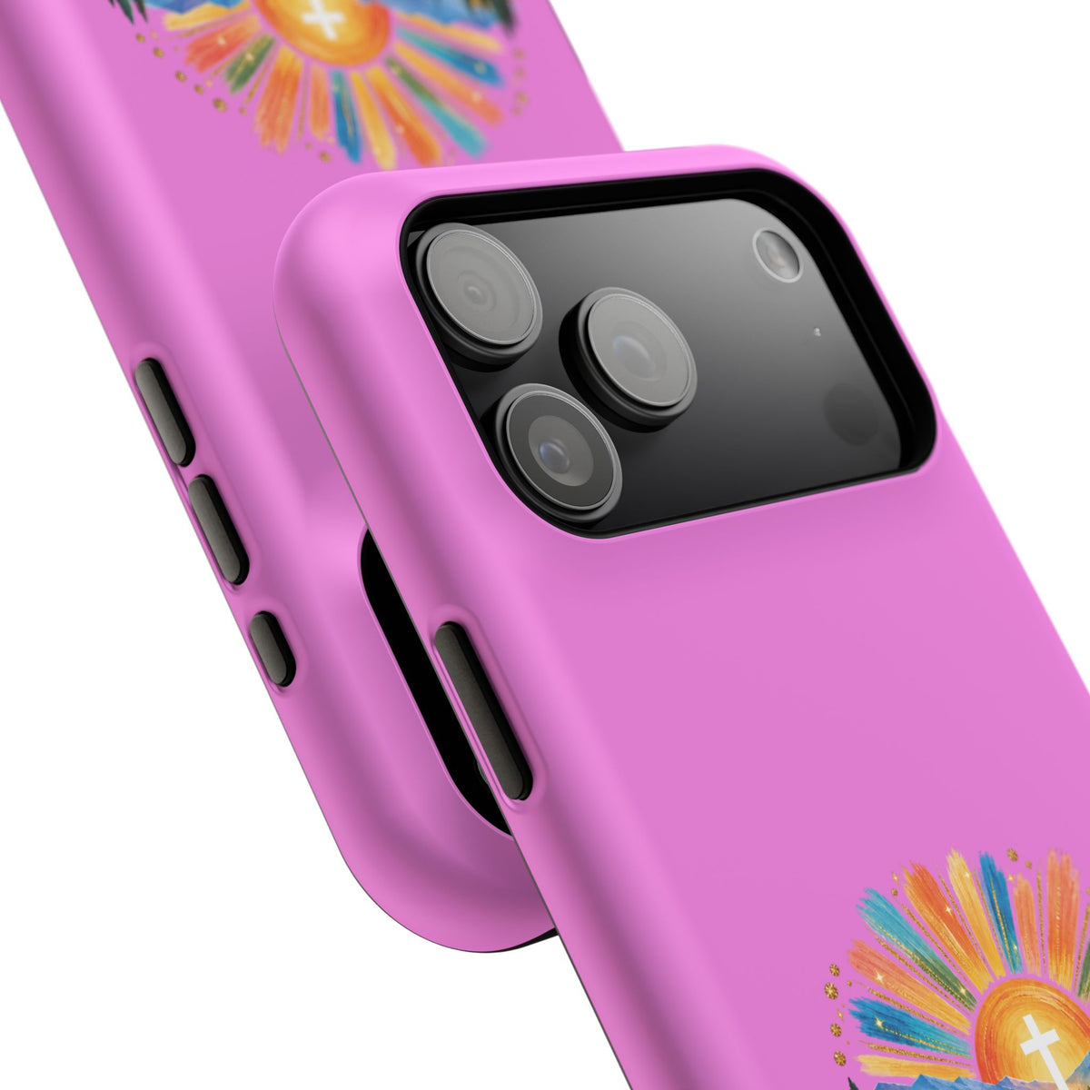 Magnetic Phone Case – “Walking on Sunshine with Lords Glory” Sunrise Design